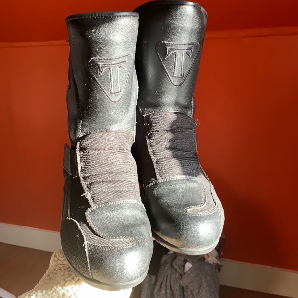 Triumph Padded Motorcycle Boots Ladies 39